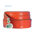 DEEM Fluids Resistant insulation silicone fiberglass sleeve for pipe protection